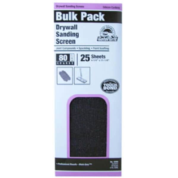 Gator Finishing 4255 4.25 in. x 11.25 in. 220 Grit Very Fine Sanding Screen- 25 Count, PK25 287680 - main